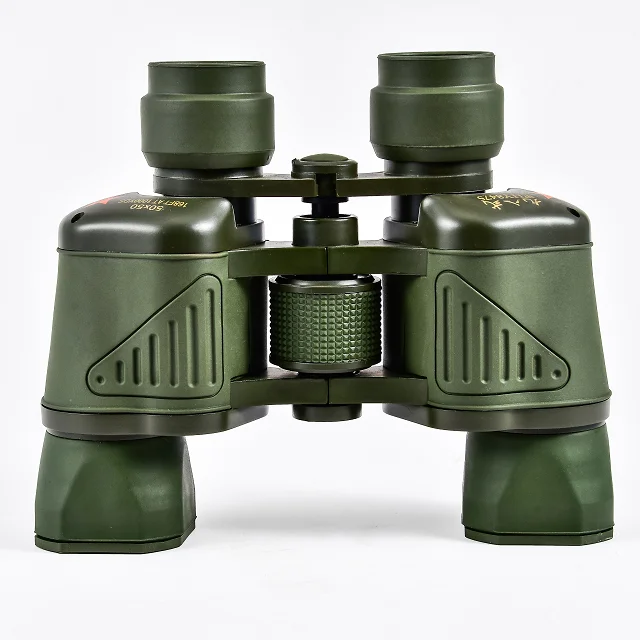 50x50 Green High Definition High Double Thermal Binoculars Low-Light Night Vision Outdoor Mountaineering Tourism
