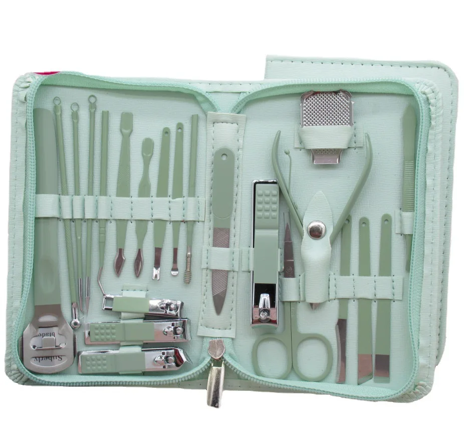 JINGWE Nail Clipping Set Spot Manicure Clipper 18 Pieces