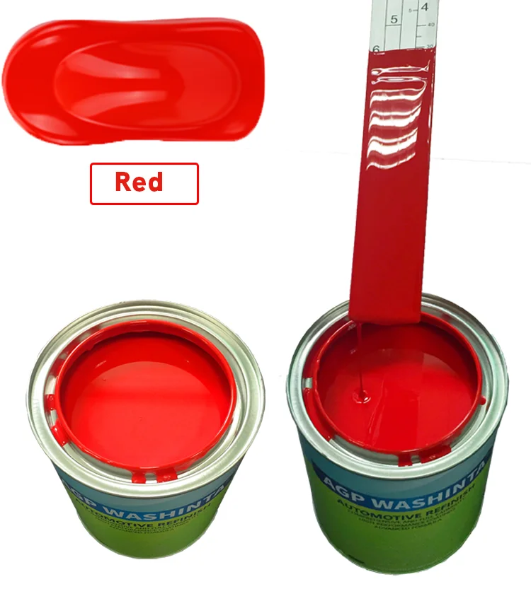 Easy To Application AGP Brand Auto Paint Colors for Car Paint Mixing System Pintura Automotriz