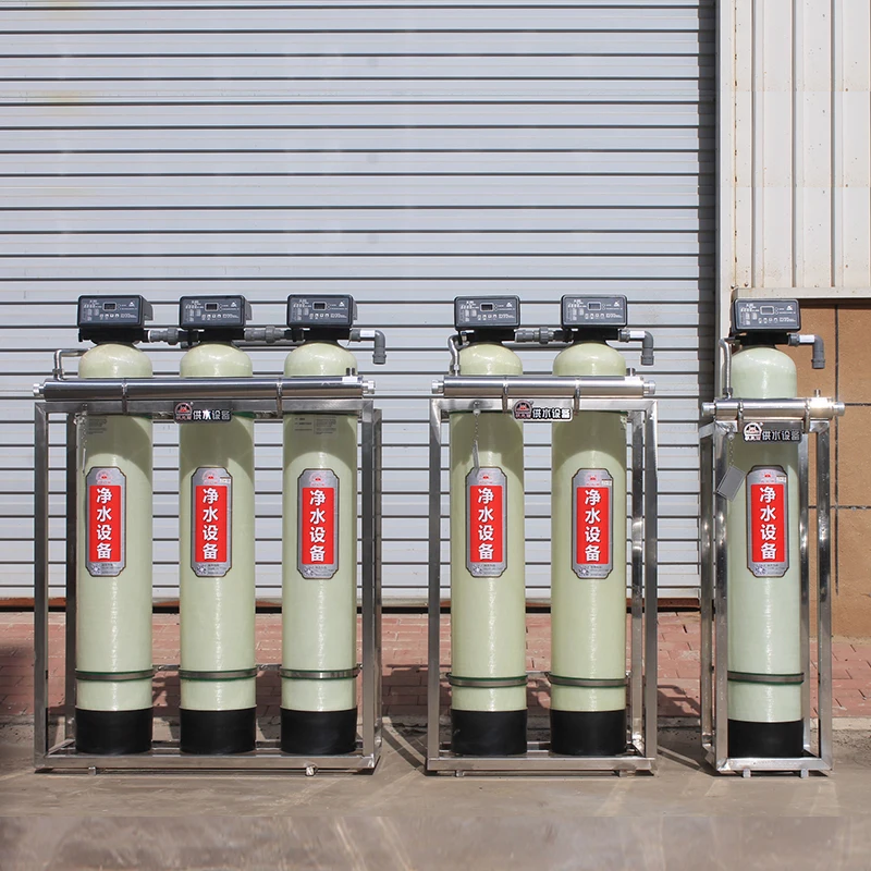 quartz sand filter media water treatment filter media 0.5-0.8T Three-stage filtration system