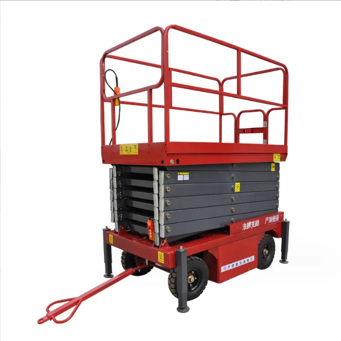 hydraulic electric inclined stair home low rise lift elevator working platform scissor  lift