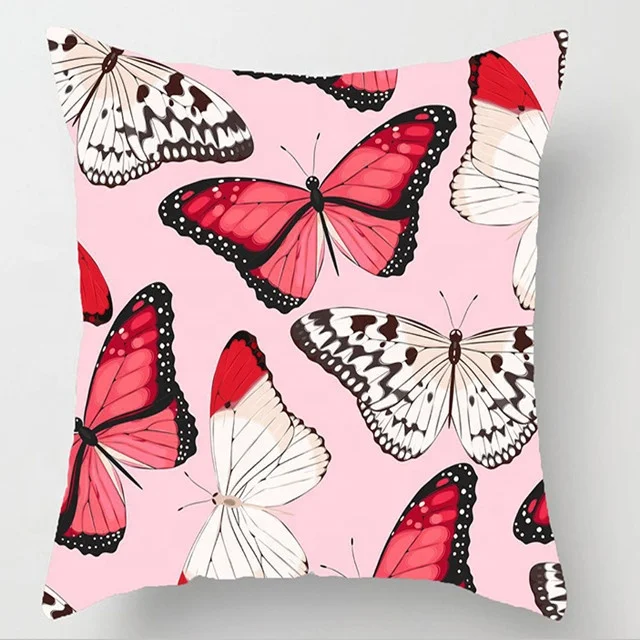 
 Мягкие плюшевые наволочки из искусственного меха и замши с 3D принтом  