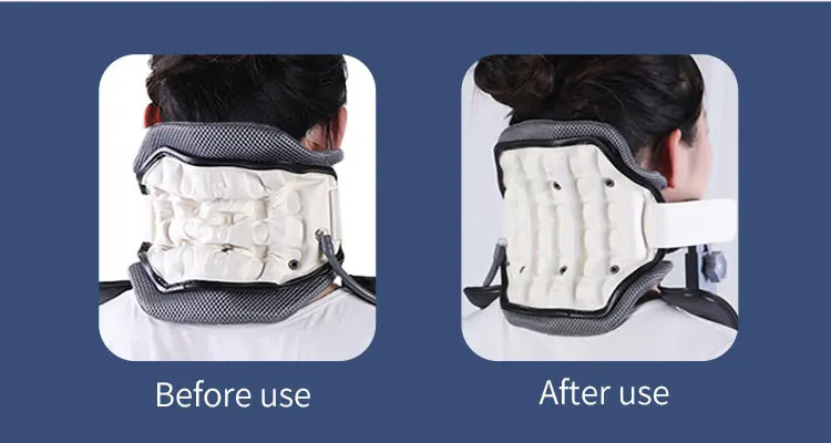 efficiently Supports Neck And Head Air Neck Traction For Neck Massager Pain Relief