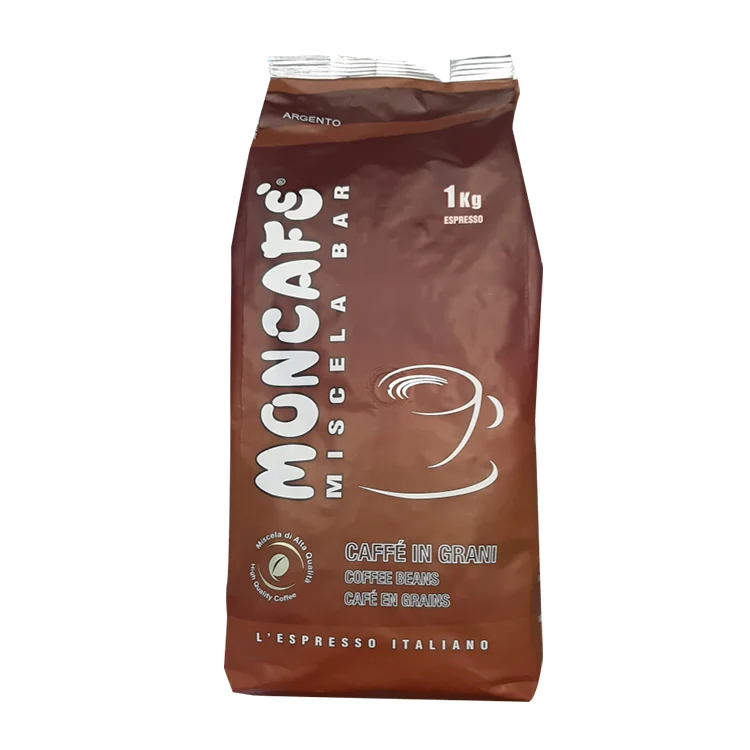 Italy Export Supplier Beans Bags Coffee Espresso Roasted Beans Coffee 1Kg