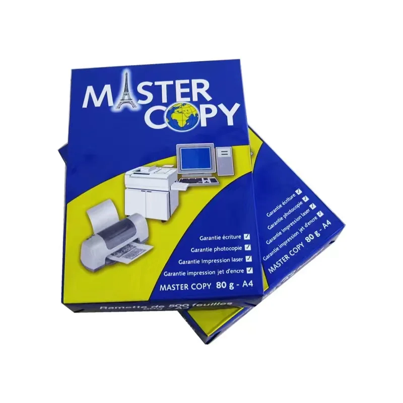 Multipurpose Paper Copy Pulp Print Size Copypaper Fax Laser Paper Jumbo Roll 80gsm 500 Sheets Bond A4 Paper