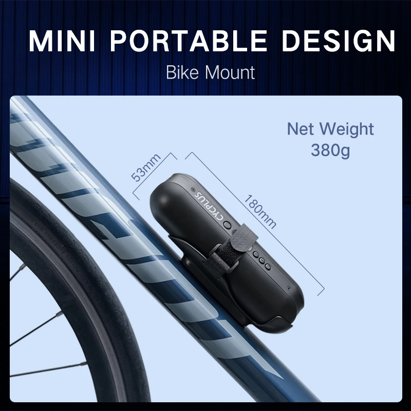 CYCPLUS A2 Road Mountain bike air pump digital bicycle pump battery bike pump