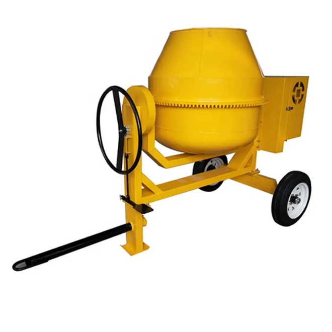 Low MOQ JQ 500L concrete cement mixer machine electric or diesel or gasoline engine home use Construction works