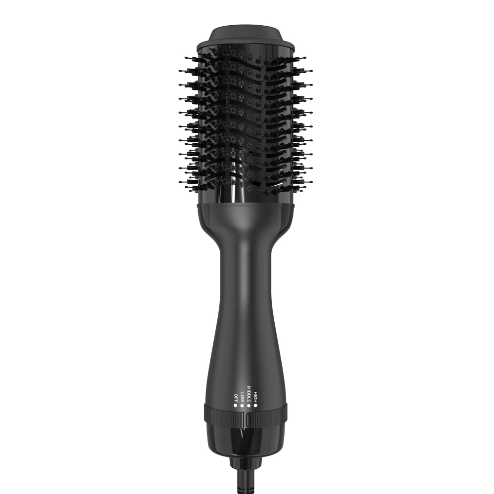 
Blow Dryer Brush Hair Dryer & Volumizer Hot Air Brush Ceramic Electric Blow Dryer Styler Negative Ion Straightener Styling Brush 