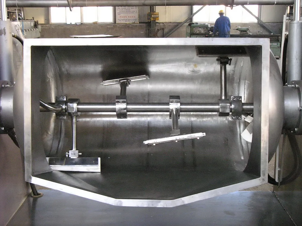 Food industry  Vacuum impregnate the horizontal shaft stirring the wok  Suitable for sauces with high viscosity