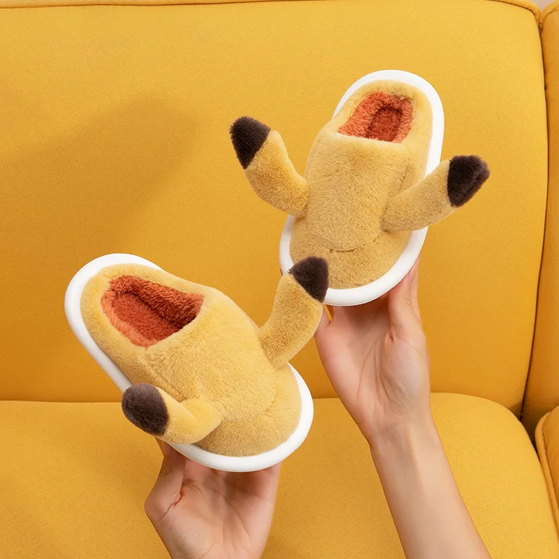 
 Baby Evil cotton indoor and outdoor Slide thicken Slippers for children  