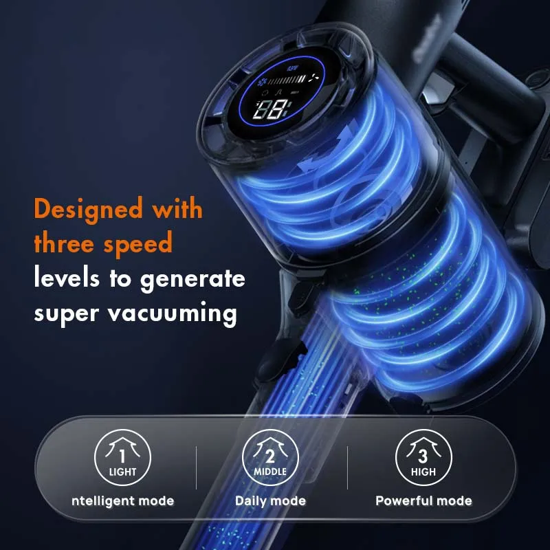 Cordless Handheld Stick Vacuum Cleaner Portable Cleaning Mop Cleaner Car Charger Bag Motor PSE Mold Power Battery Time Living