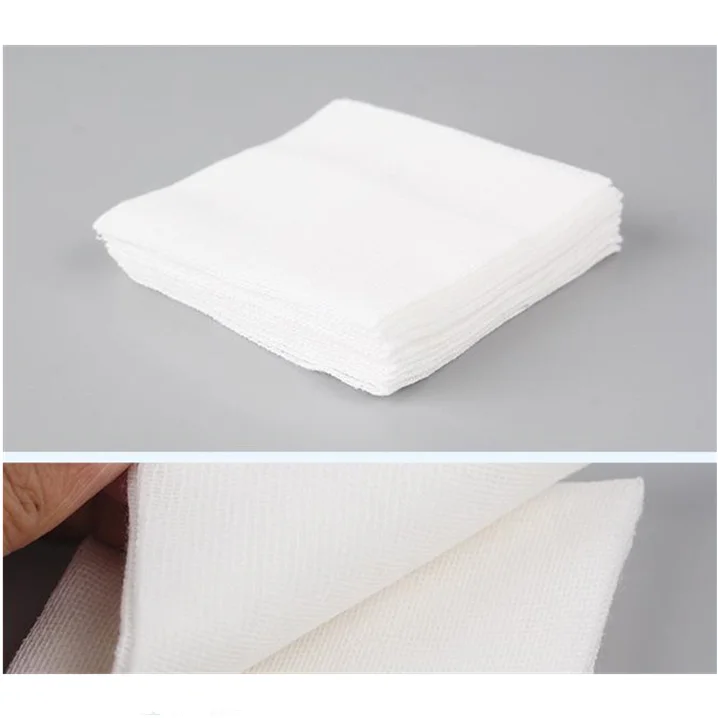 
Sterile cotton hemostatic gauze swab blister packing 