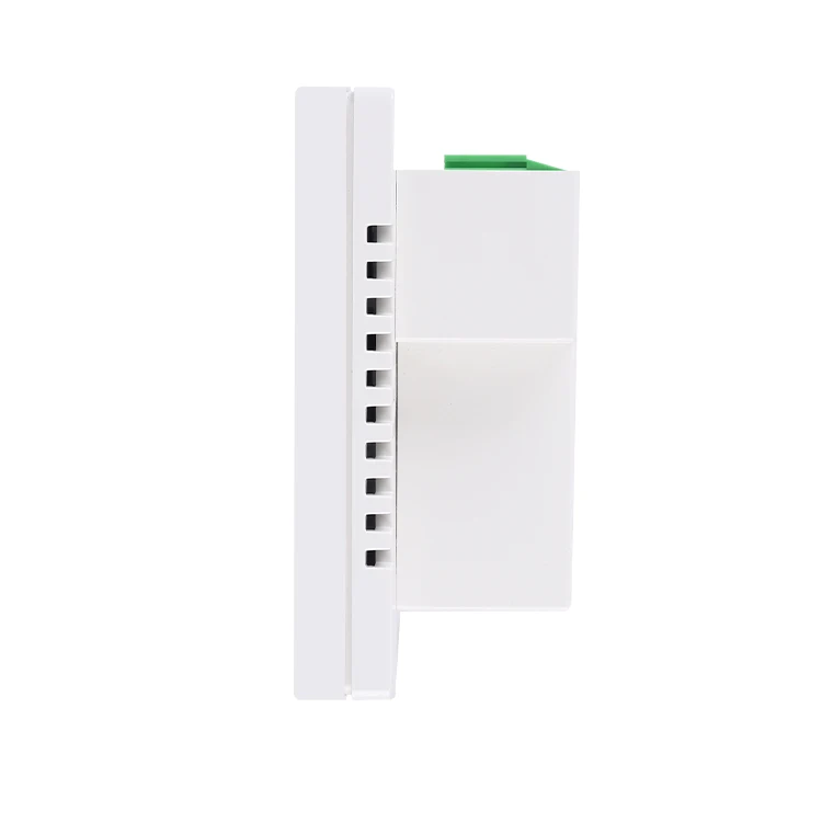 Smart home temperature controller digital programmable LCD digital Touch Button 2 pipe Fan Coil Room Thermostat