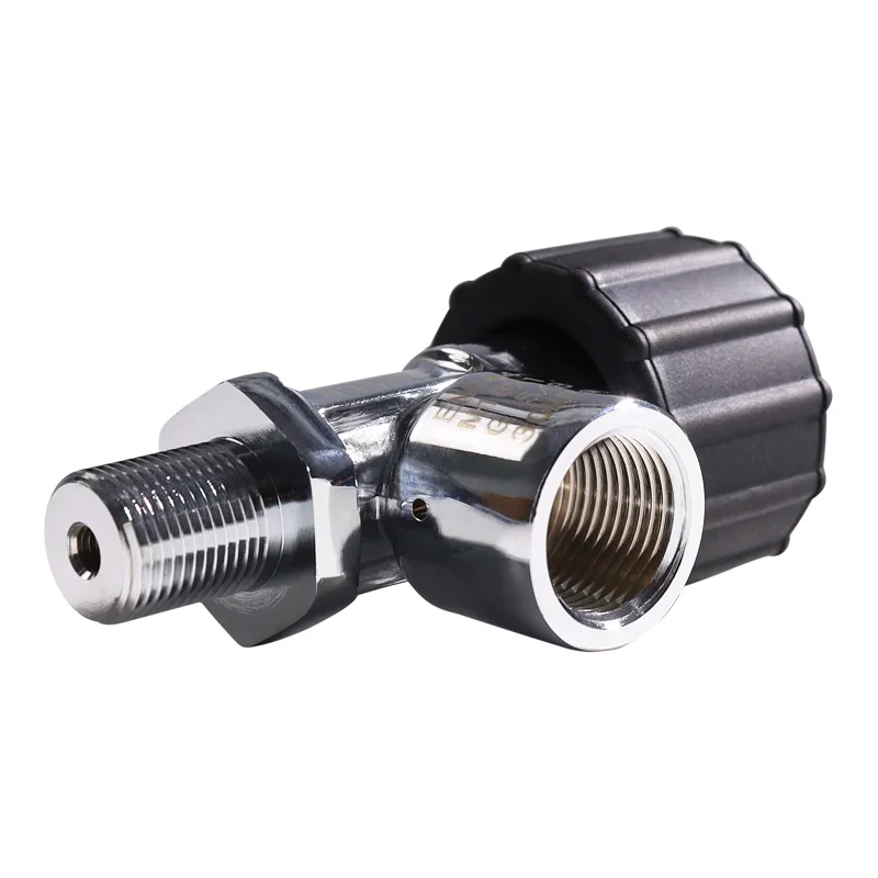 Copper PCP Scba Diving Valve Head valve M18x1.5 30Mpa Air Filling Station Refill Adapter for Carbon Fiber Cylinder