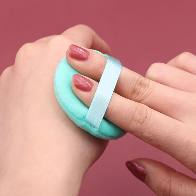 Wholesales Colorful soft puff professional Air Cushion BB Cream Puff Makeup Foundation Sponge Facial Smooth Cosmetic Powder Puff