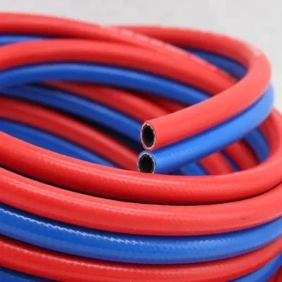 Factory Hot Sale 300 Psi PVC Bradided Rubber Acetylene Twin Welding Hose