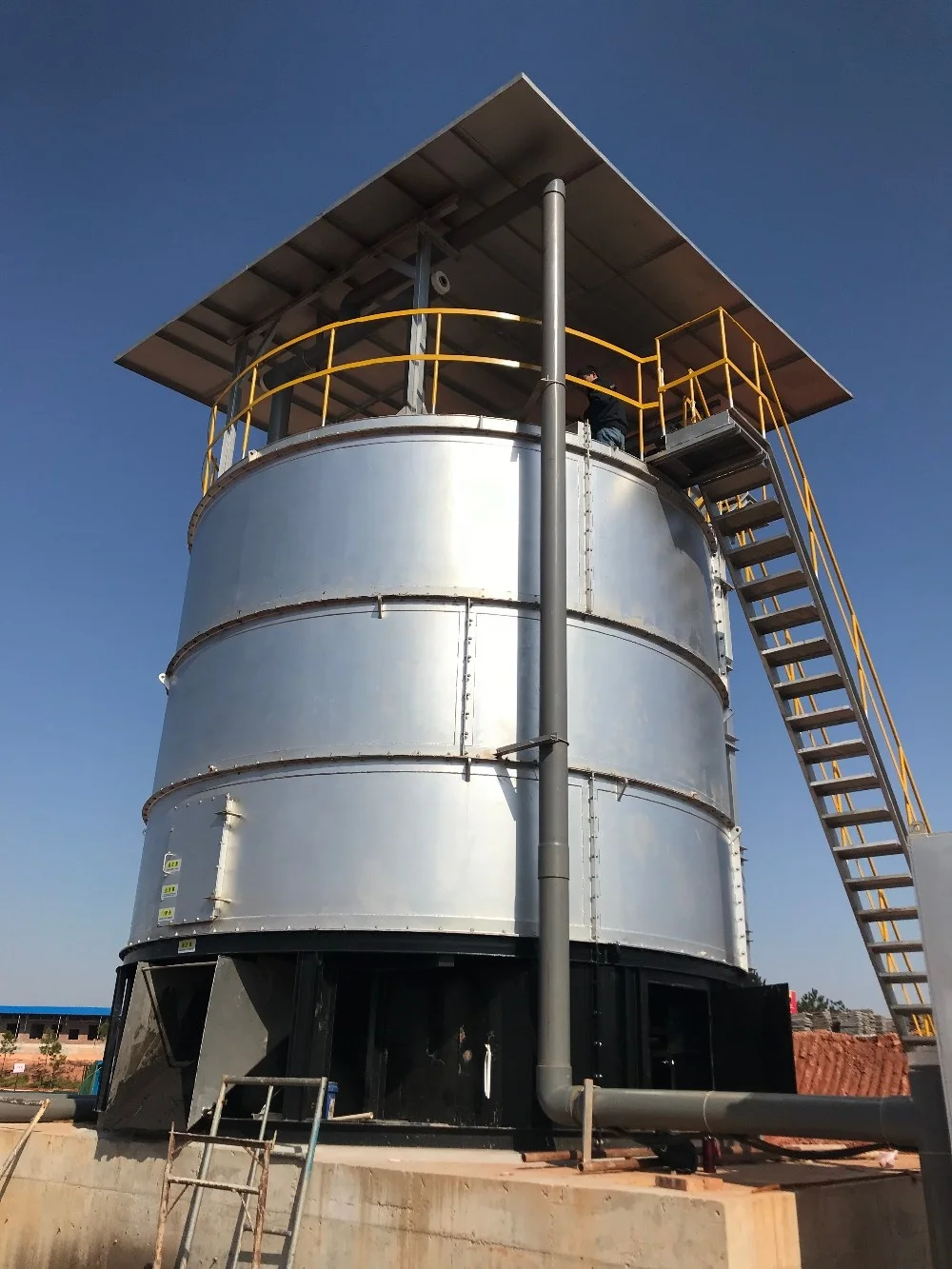 Высококачественное оборудование для лечения фекального ферментера скота и птицы