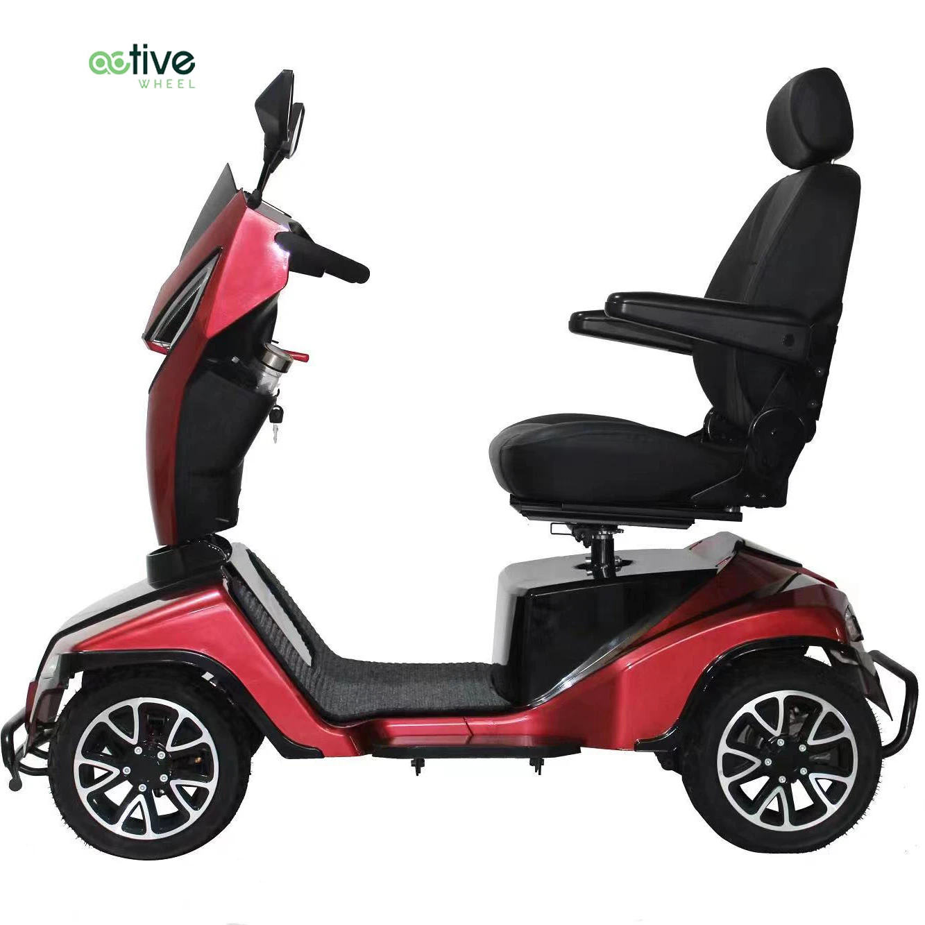 EEC/COC 1400w travel 4 Wheels Elderly Electric Scooter Disabled Handicapped folding Mobility Scooter with PG controller
