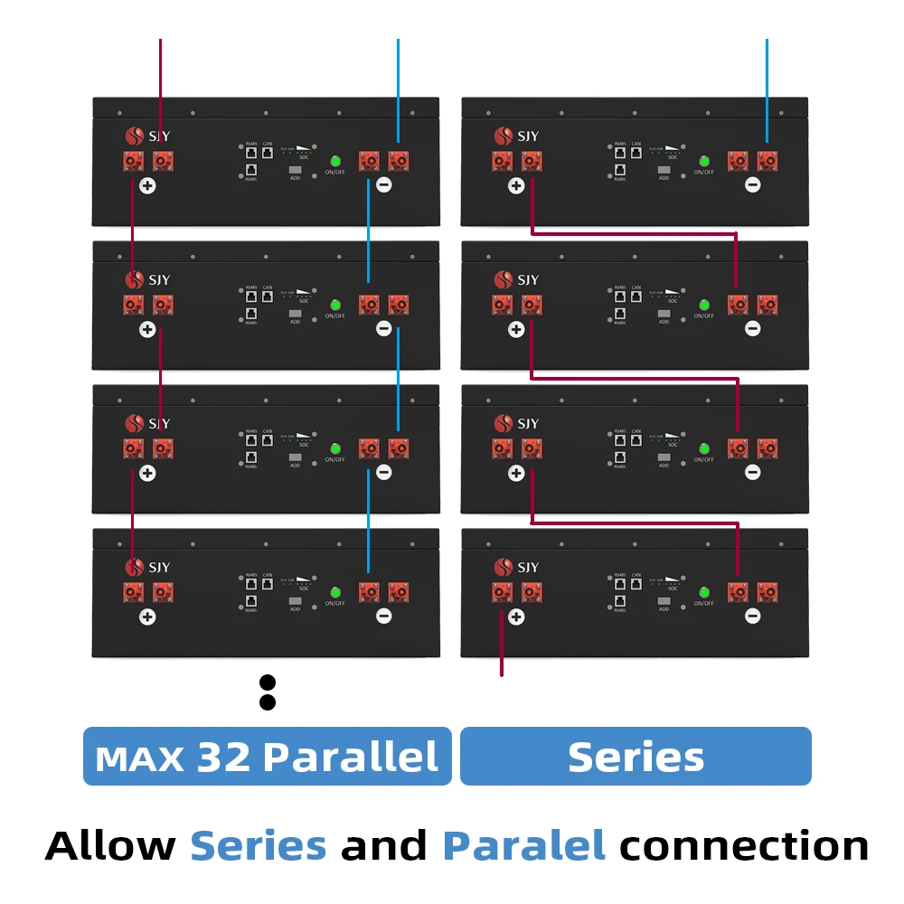 us3000c us5000 Battery Replacement 24v 48v 100ah 200ah solar energy storage battery
