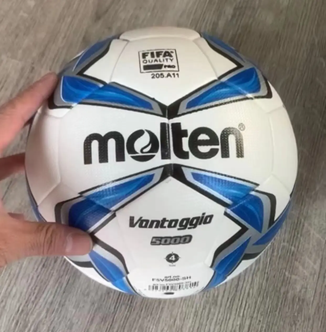 Pelota De Futbol Soccer Gifts Molten FG3000 Football Soccer Leather Ball Match Training Uniform China Football