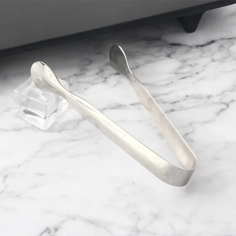 Professional manufacture cheap price Stainless Steel portable Ice Sugar clip Tools Kitchen