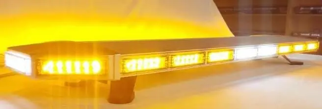 ECE R65 высокая яркость 3 ватт линейный 6 светодиодов патрулирование предупреждающий стробоскоп светодиодная световая балка Автомобильная вспышка световая балка аварийное предупреждение световая балка