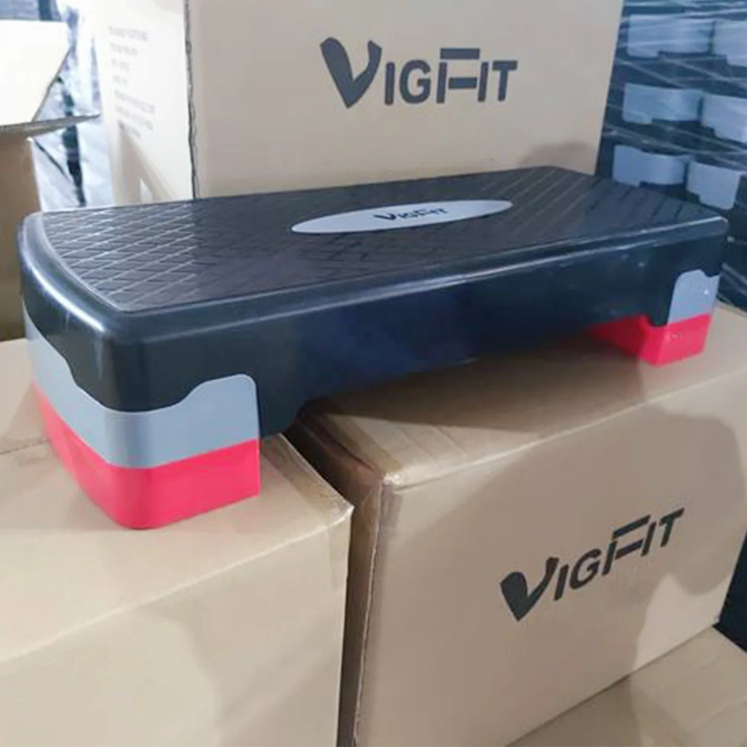 Adjustable Exercise Equipment Step Platform Aerobic Step