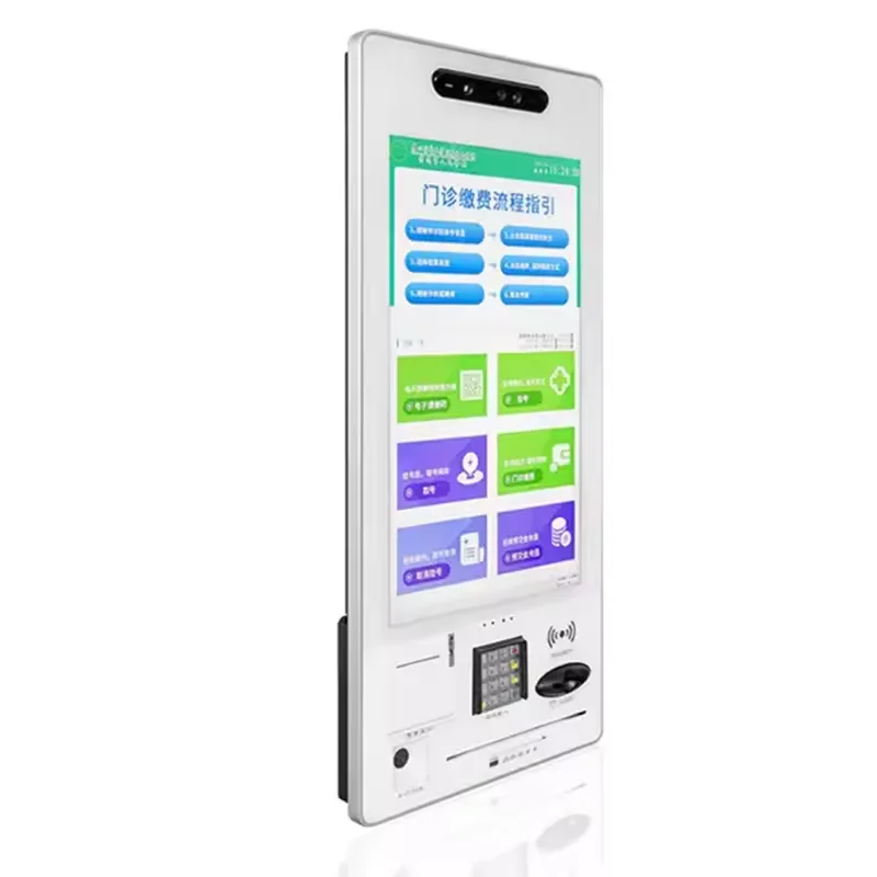 Touch Screen Mobile order payment kiosk manufacturer Solution Self Checkout Machine For Supermarket
