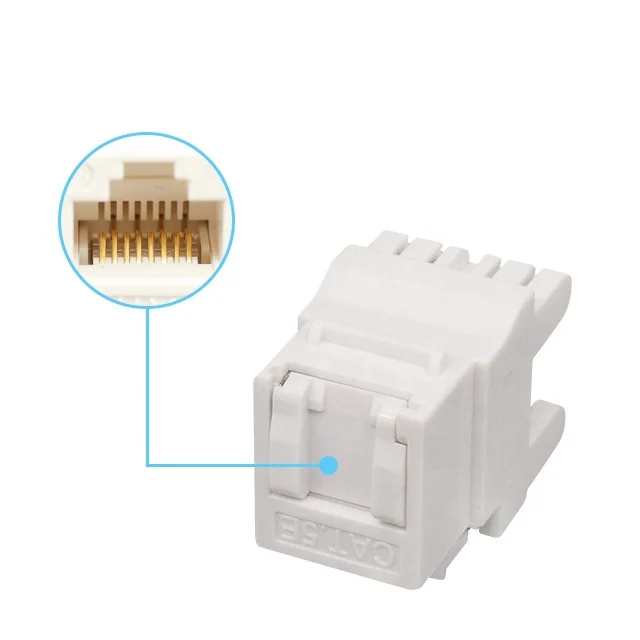 Модульный соединитель 110, 180 градусов, 8P8C