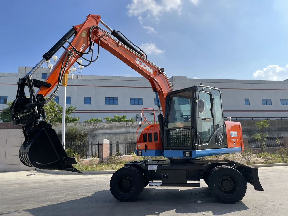 SOCMA 8 TON ELECTRIC WHEEL EXCAVATOR