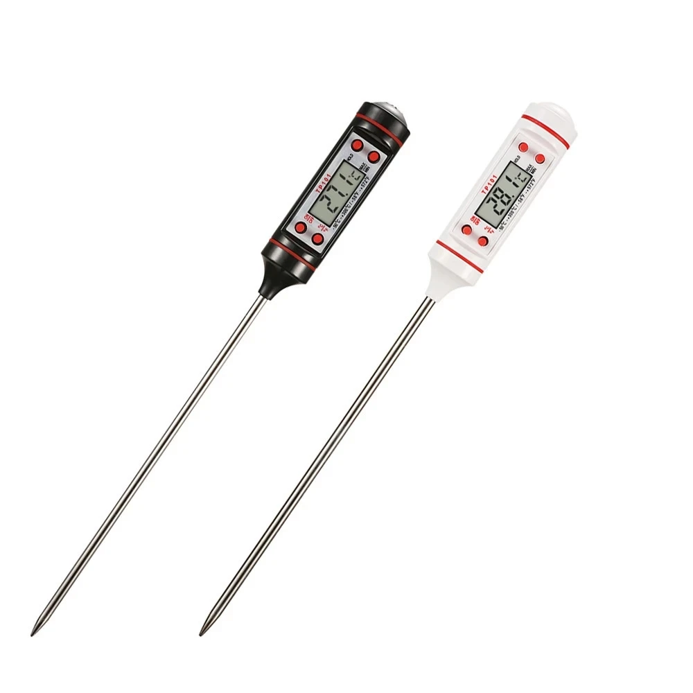 TP101 Measure Probe Kitchen Thermometer for Meat Cooking BBQ Oven Milk Food Water Liquid Oil Digital thermometer TP101