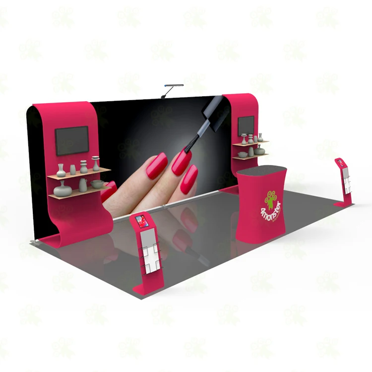 10x20ft Tension fabric arch display trade show booth Displays and Events for Exhibits