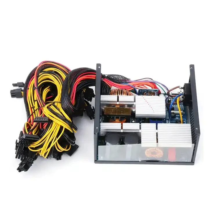 New GPU Power Supply 3450W High Efficiency Cooler Fan 140mm Fan 2000W Server Power Systems For Computer CPU Power
