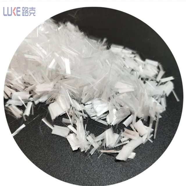 3mm~19mm Length 580Mpa Strength Polypropylene Monofilament PP Micro Fiber for Concrete Fibers