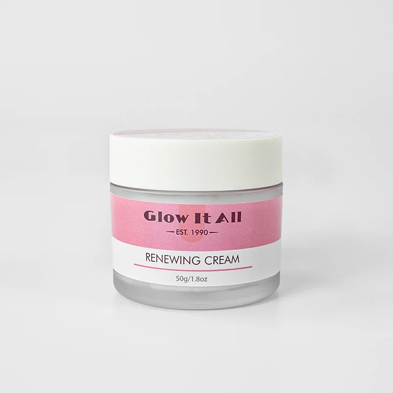 Glow It All Brand Private Label Custom Moisturizing Whitening Facial Massage Face Cream