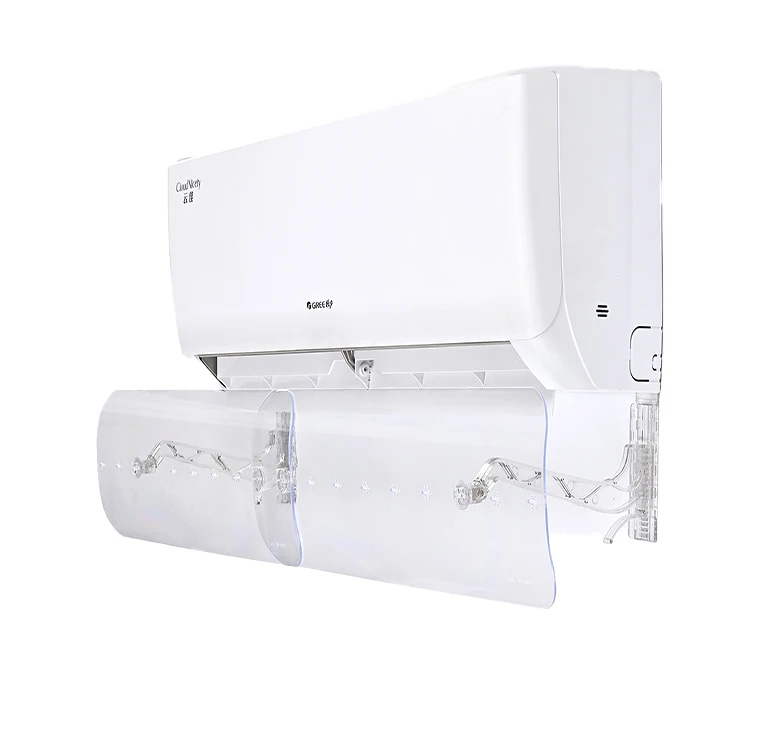 Оптовая продажа противопрямой выдувной прозрачный ветровое стекло кондиционера четыре сезона общий Регулируемый дефлектор