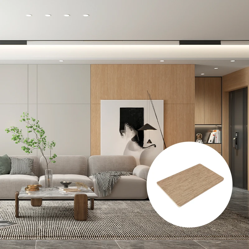 Greenway PVC Bamboo Charcoal Board Wood veneer