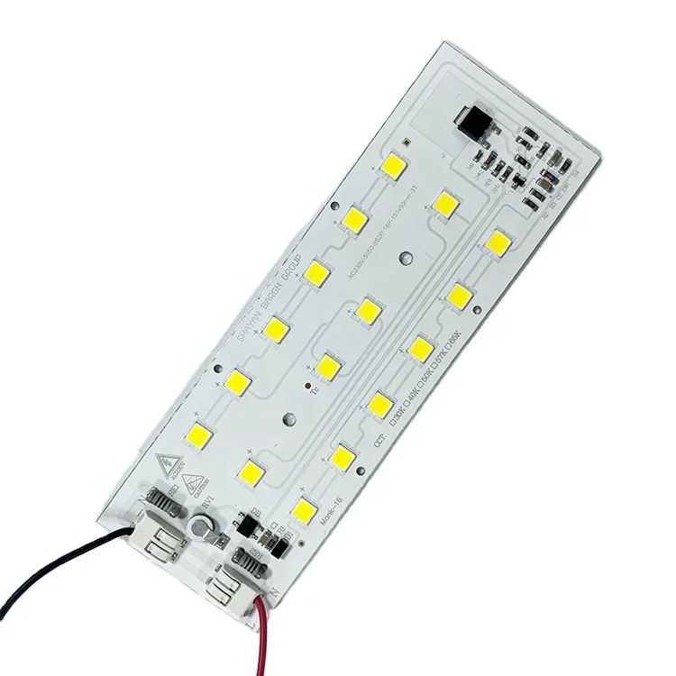 Индивидуальный SMD 5050 AC230V 151*50 мм DOB светодиодный модуль алюминиевый PCBA