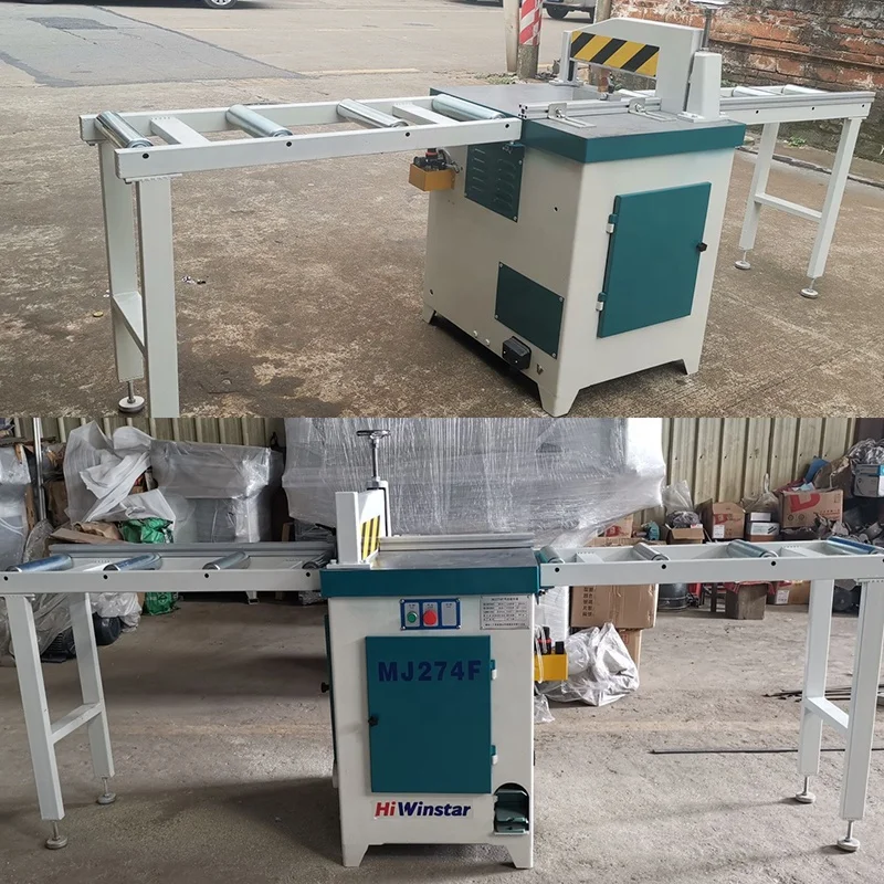 MJ274F High Efficiency Pneumatic Cross Cut Saw Timber Cutting Machine