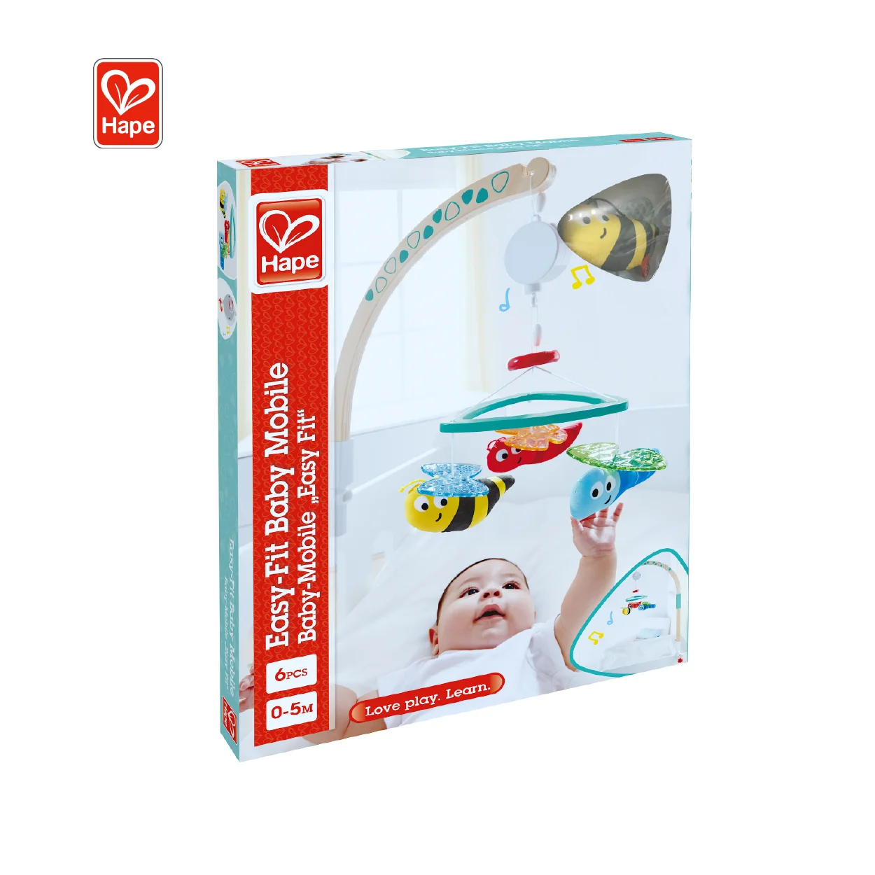 High Quality No Battery Required Toy Music Box  Colorful Turns Mobile