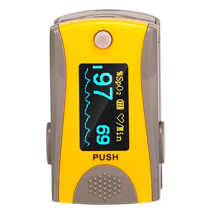 Portable Digital Blood Oxygen Meter Finger Pulse Oximeters