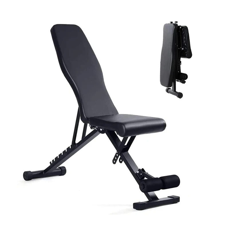 Домашнее тяжелое подъемное многофункциональное оборудование для тренировок, тренажерный зал, регулируемая скамья