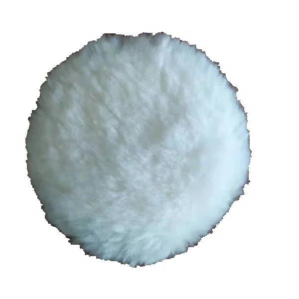 3' Lambs Wool Polishing Pad with Real Lamb Skin Base