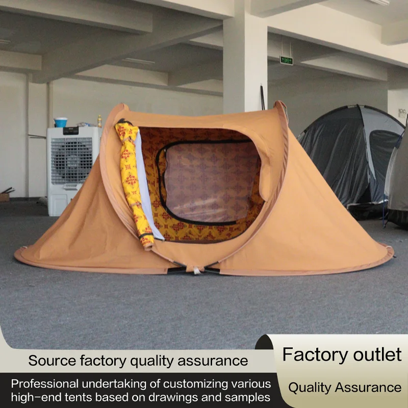 Hot sell pop up tent 2 layers automatic camping tent middle east Arab tents