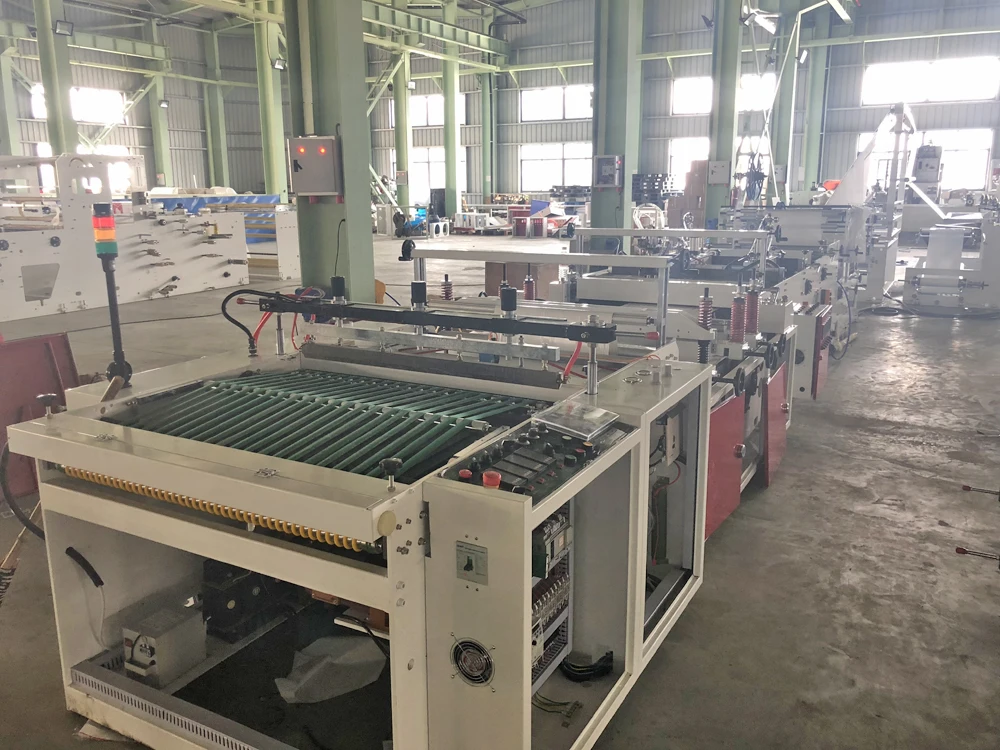 
Automatic multifunctional security duty free courier bag making machine 