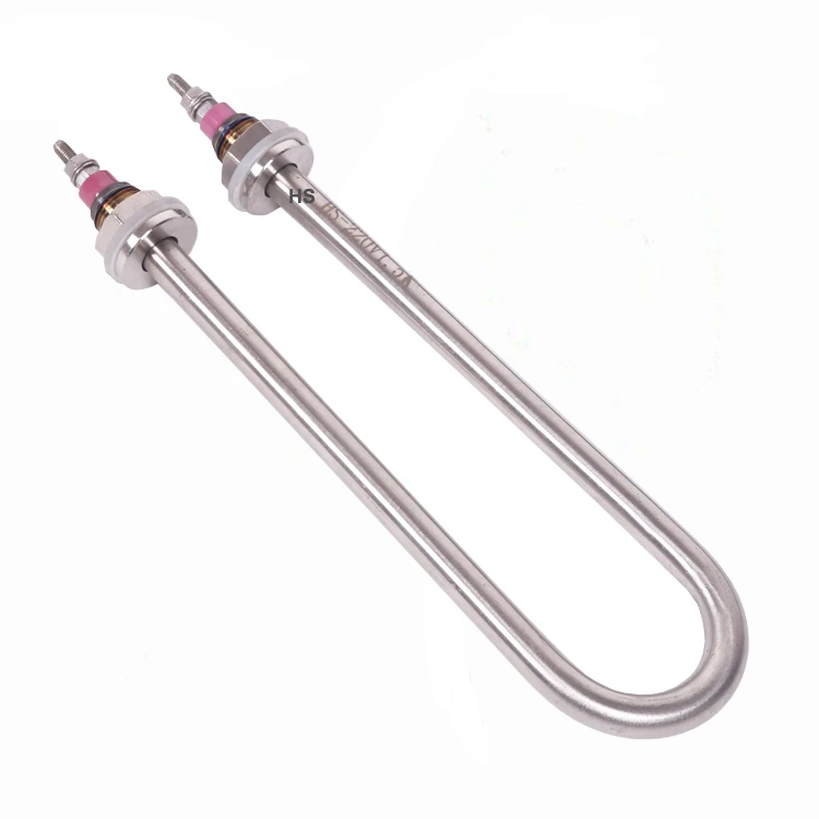 1KW 2KW 3KW U Shape Electric Stainless Steel Water Heater Immersion Heating Element For Rice Steamer
