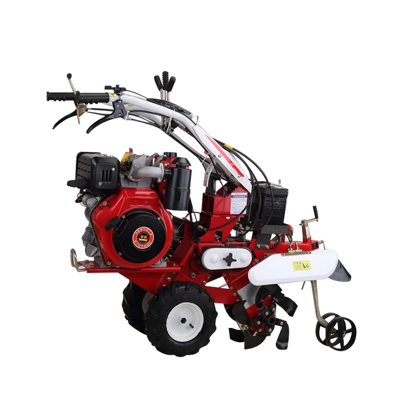 
Farm equipment for sale rotary tiller price farm machinery agricultural machinery double wheel ditcher micro trencher machine 