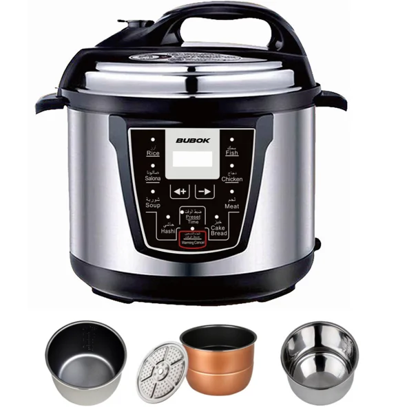 
Hot sell 6 8 10 12 liter Large Commercial multi-function electric pressure cookers electric pressure multi cookers 