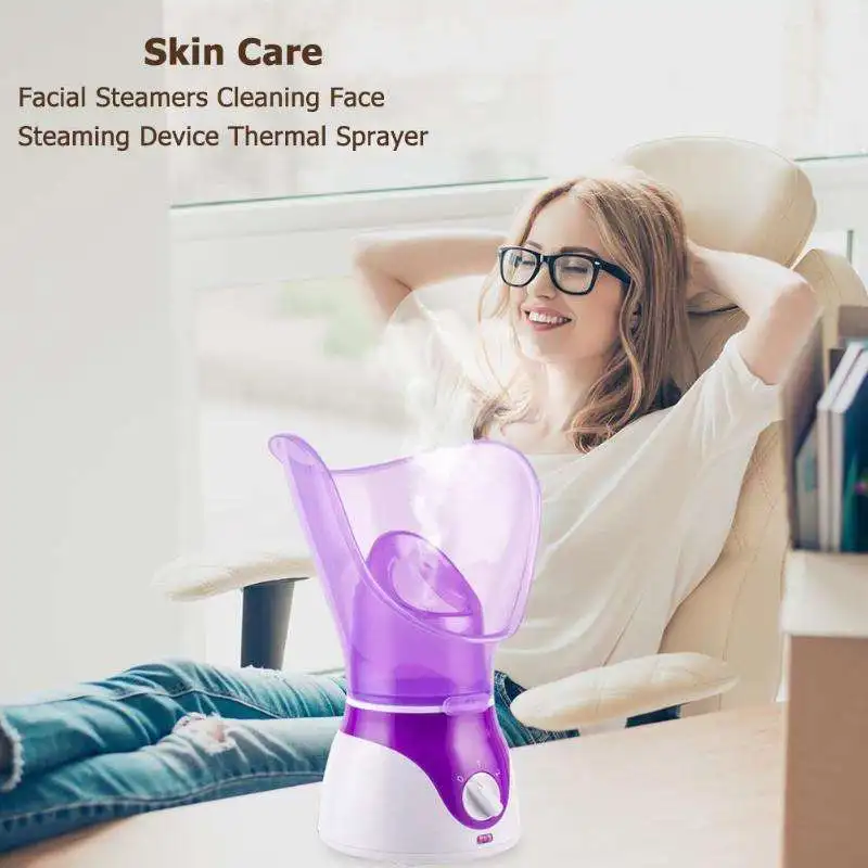 Face Mist Sprayer Facial Cleansing Deep Moisturizing Hot And Cold Facial Steamer