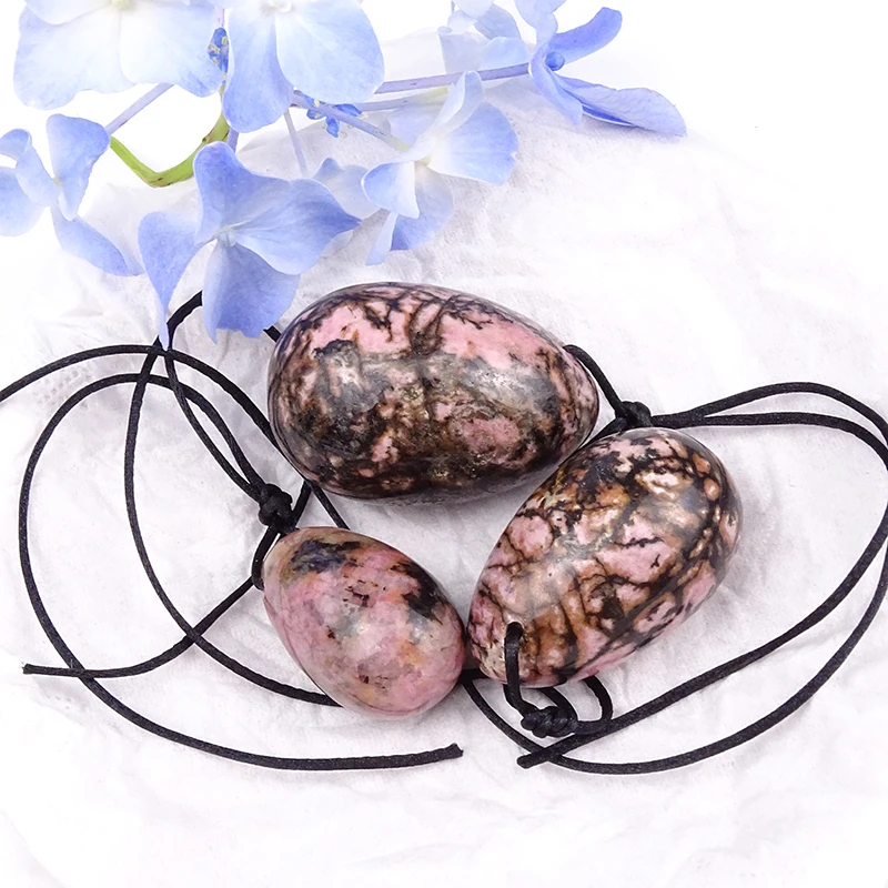 
2021 New arrival jade crystal yoni eggs set jade toy ball for women kegel vaginal exercise 